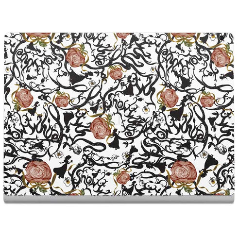 Disney Snow White Roses and Character Silhouette Surface Book 2 13.5in Skin